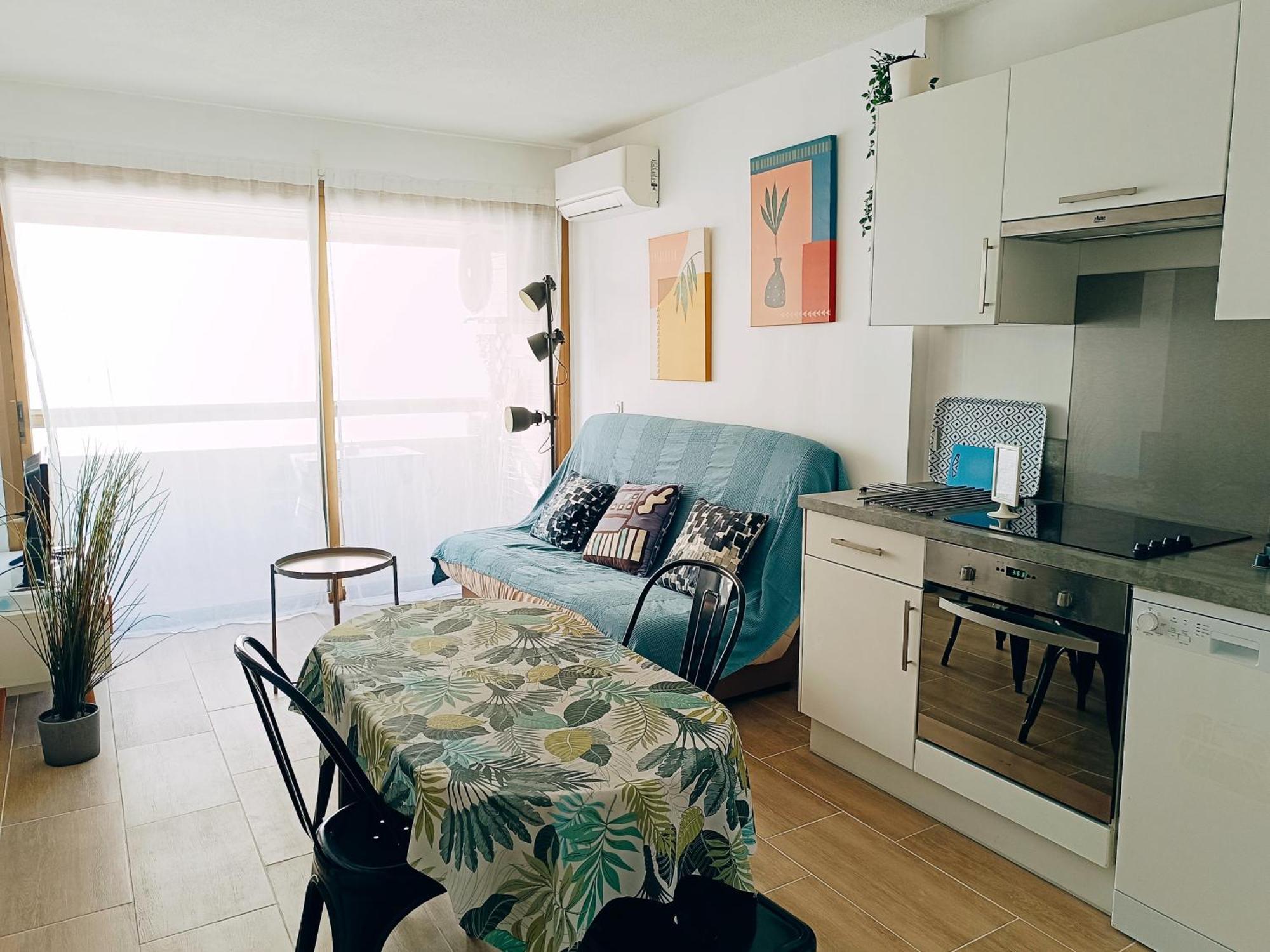 2 Pieces Climatise Avec Balcon Dans Le Vieil Antibes, Residence Avec Ascenseur Εξωτερικό φωτογραφία